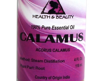 4 oz CALAMUS ESSENTIAL OIL Organic Aromatherapy Natural 100% Pure
