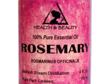 4 oz ROSEMARY ESSENTIAL OIL Organic Aromatherapy Natural 100% Pure