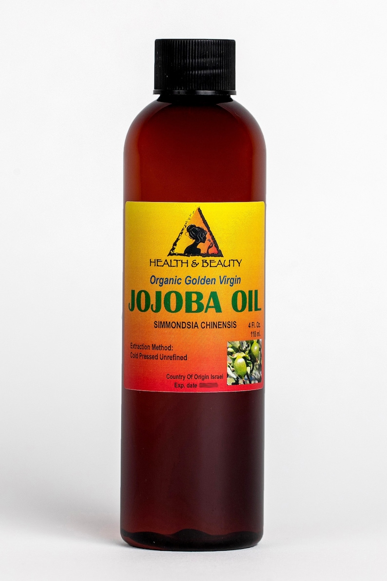 4 oz JOJOBA OIL GOLDEN Organic Carrier Unrefined Cold Pressed Virgin Raw Pure image 10