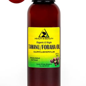 2 oz TAMANU / FORAHA OIL Organic Cold Pressed Fresh Pure