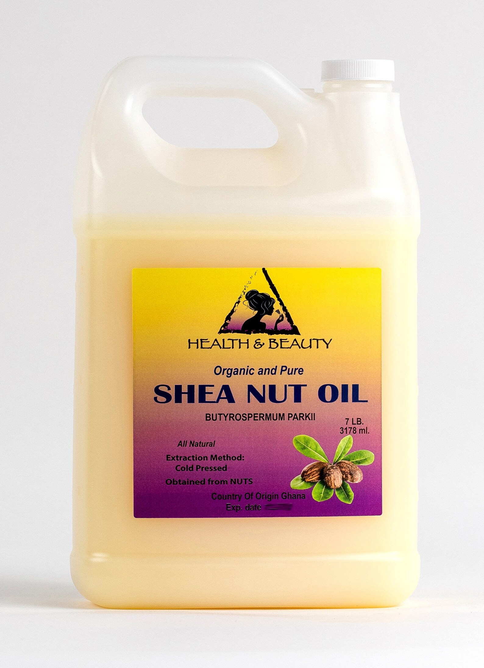 7 Lb 1 Gal SHEA NUT OIL Organic African Karite Oil Carrier Etsy