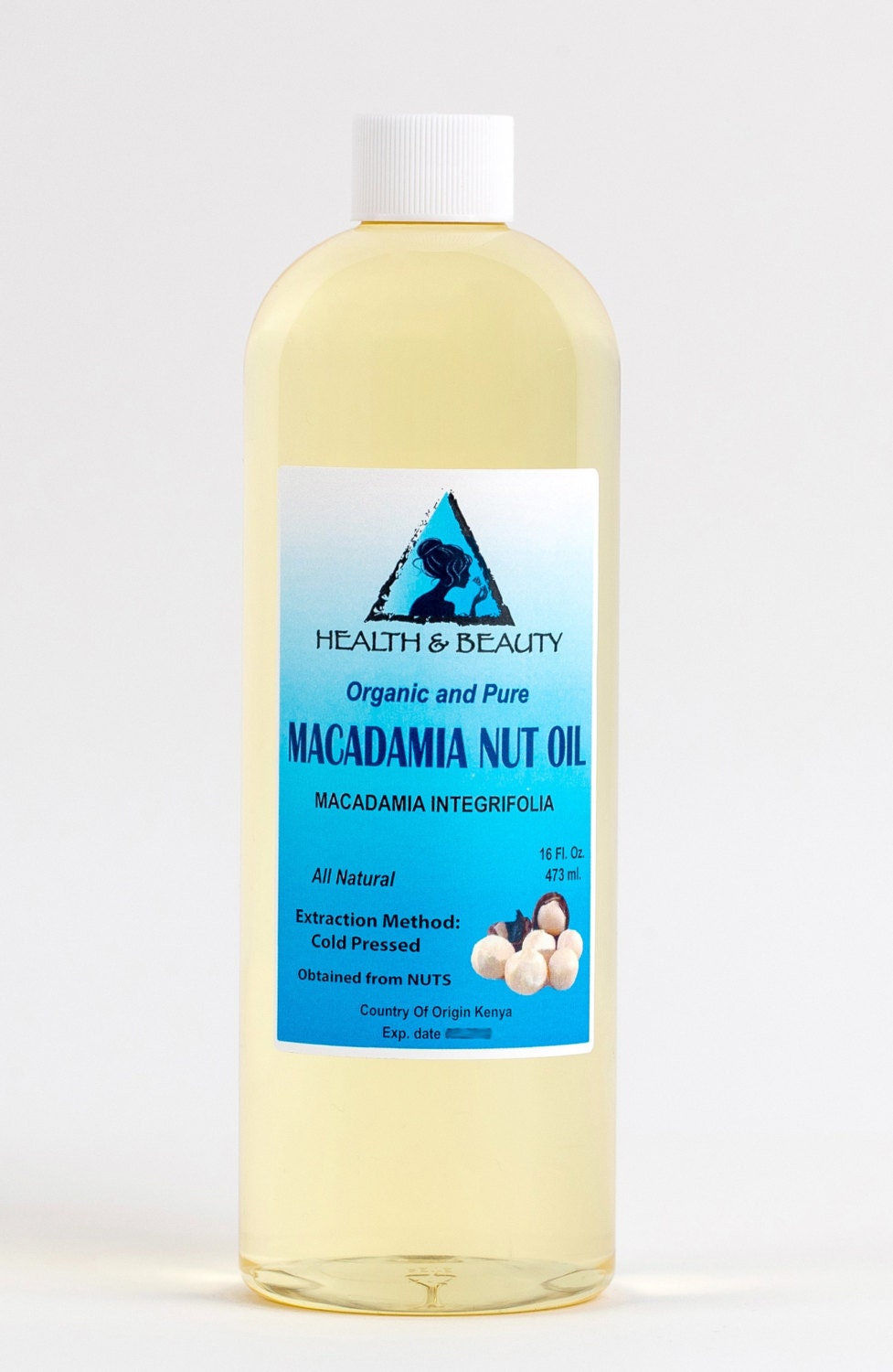 64 oz MACADAMIA NUT OIL Organic Carrier Cold Pressed 100 Pure Etsy