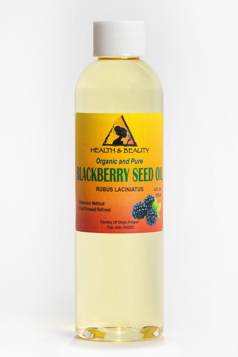 4 oz BLACKBERRY SEED OIL Refined Organic Cold Pressed Pure Etsy