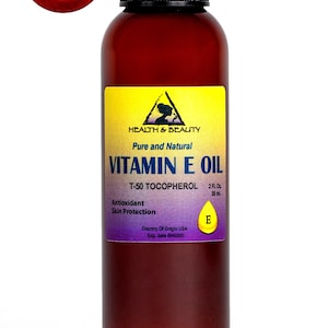 2 oz TOCOPHEROL T-50 VITAMIN E OIL Anti Aging Natural Premium Pure