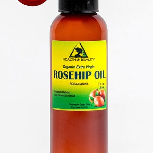 2 oz ROSEHIP SEED Oil UNREFINED Organic Extra Virgin Cold Pressed Pure