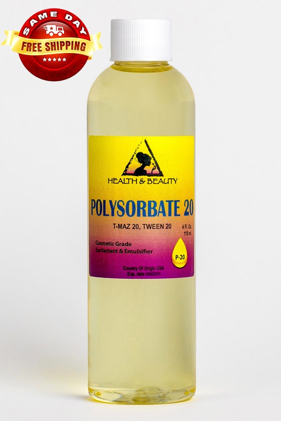Polysorbate 20 t-maz 20 tween 20 solubilizer surfactant & emulsifier pure 7  lb