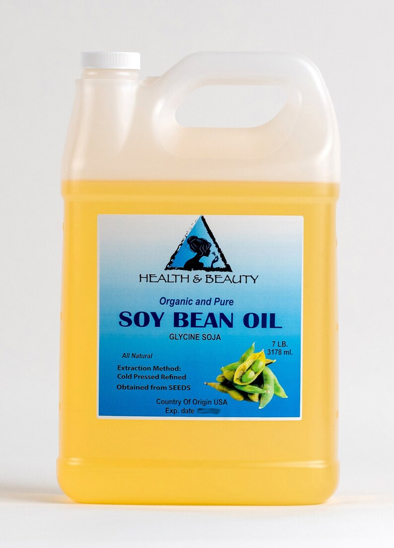 7 Lb 1 Gal SOYBEAN / SOY BEAN Oil Organic Carrier Soy Oil Etsy
