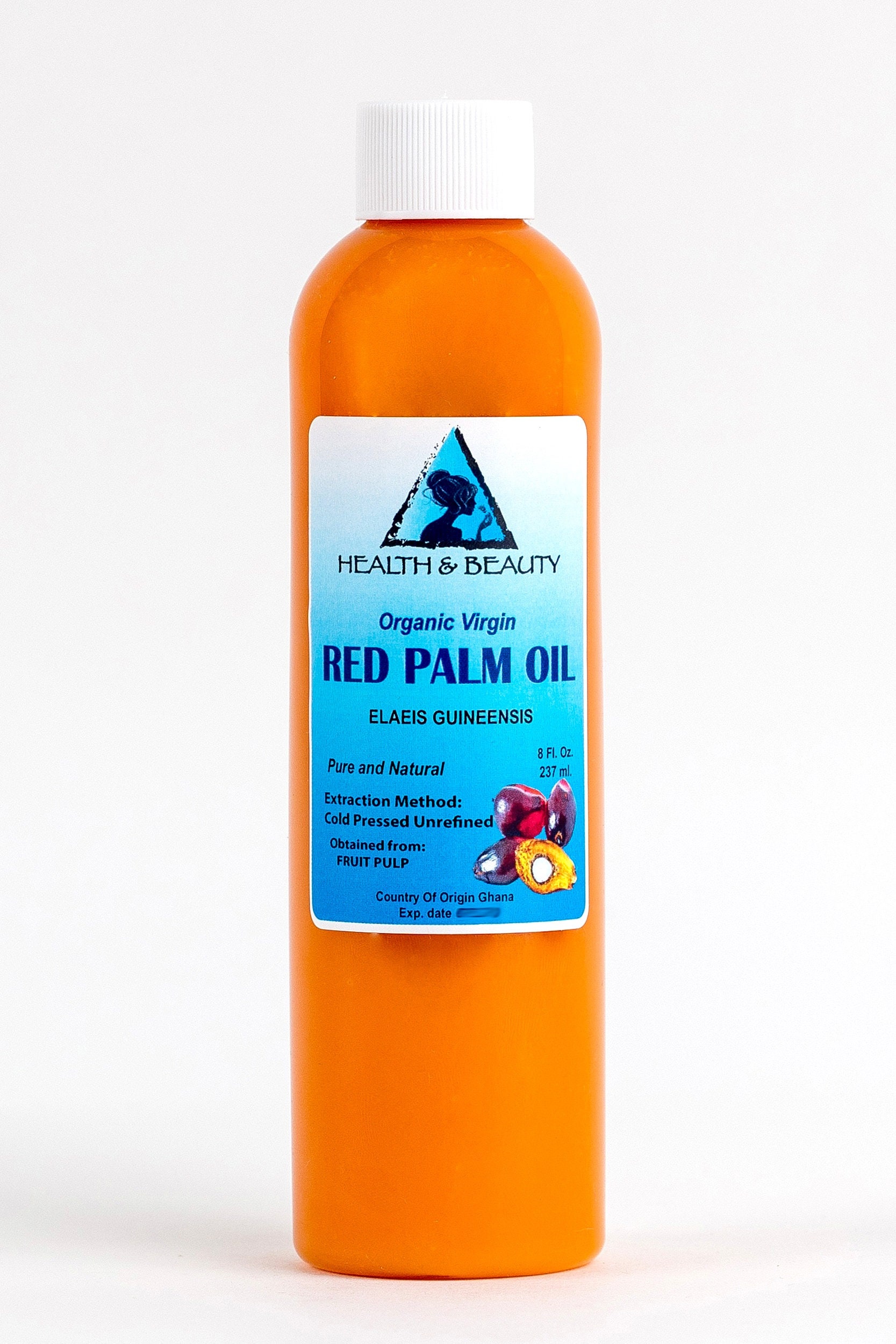 velona USDA Certified Organic Palm Kernel Oil - 8 oz | 100% Pure and  Natural Carrier Oil | Refined, Cold Pressed | Face, Hair, Body & Skin Care  | Use
