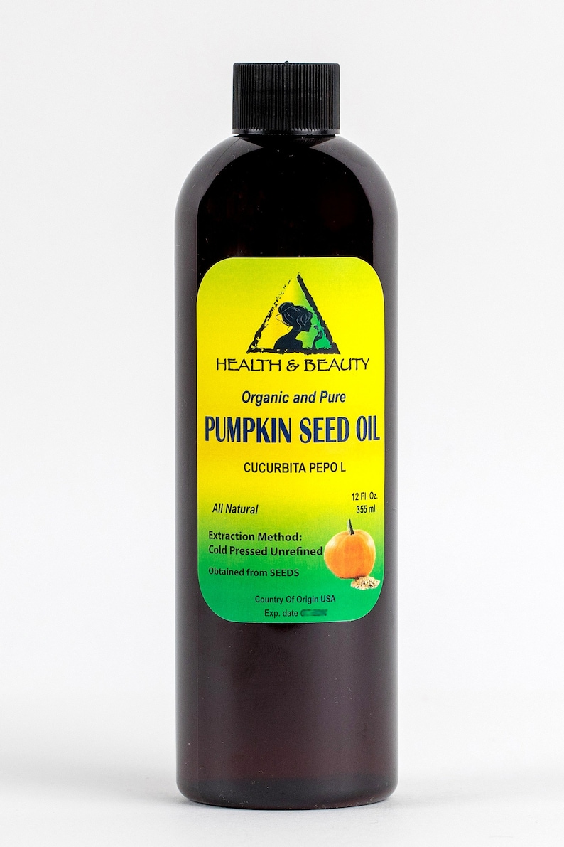 36 Oz PUMPKIN SEED Oil UNREFINED Organic Carrier Cold Pressed Etsy