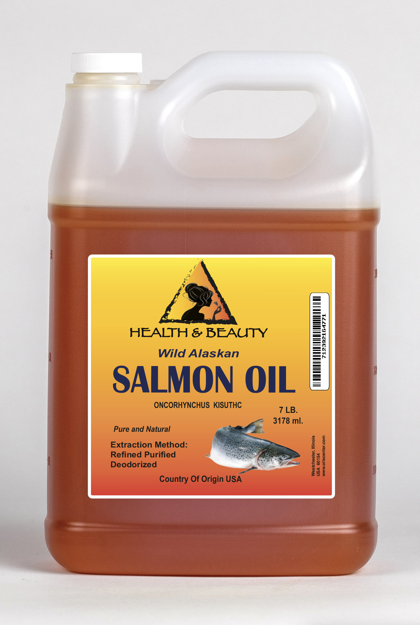 Aceite Salmon Real Wild Alaska Aceite de salmón para perros – EPA