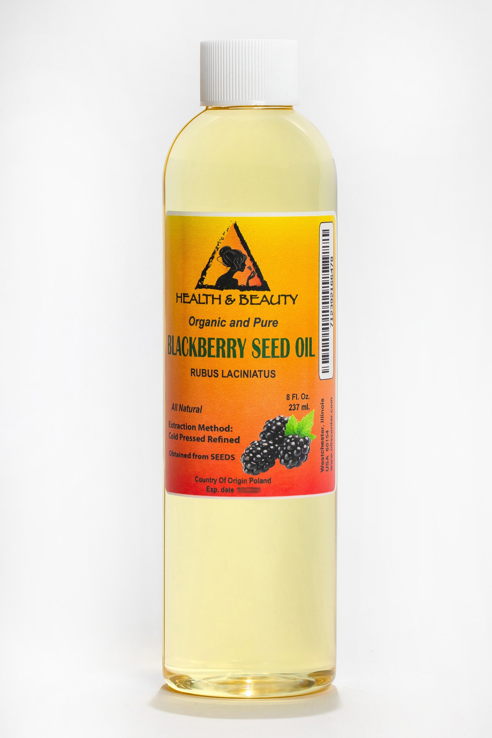 8 Oz BLACKBERRY SEED OIL Refined Organic Cold Pressed Pure Etsy