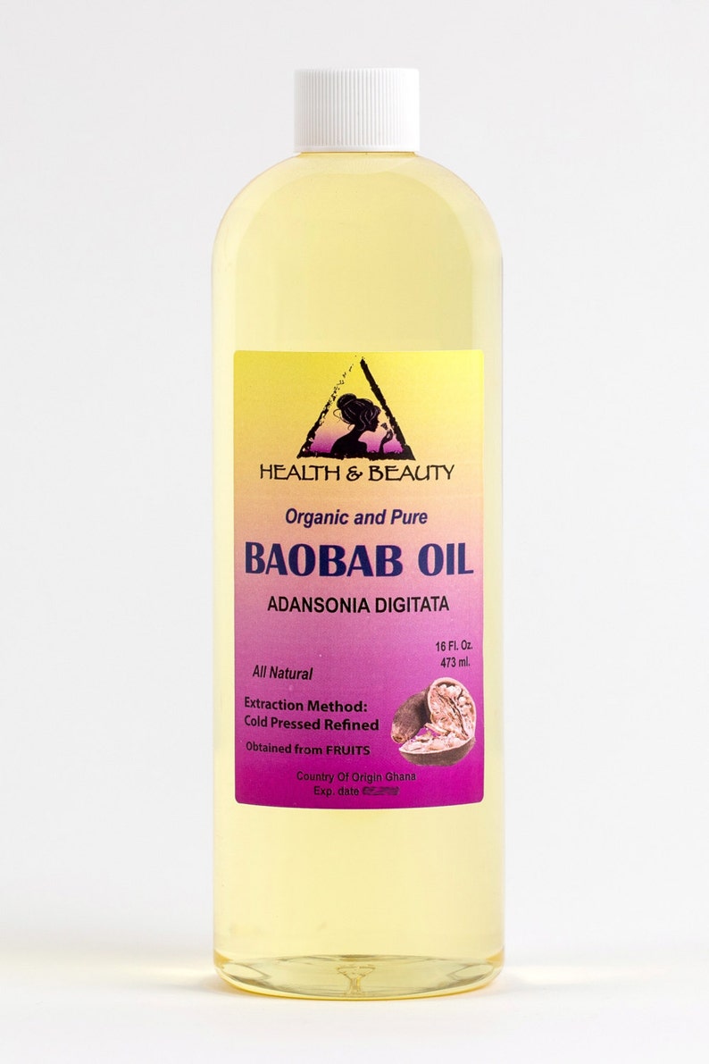 16 Oz BAOBAB OIL REFINED Organic Carrier Cold Pressed Premium Etsy