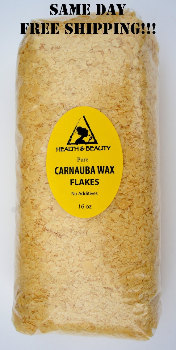 CARNAUBA WAX ORGANIC FLAKES BRAZIL PASTILLES BEADS PREMIUM 100/% PURE 10 LB