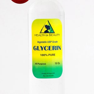 16 oz GLYCERIN VEGETABLE Oil USP Grade 100% Pure
