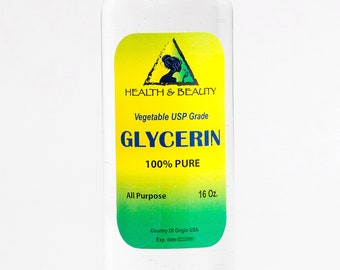 16 oz GLYCERIN VEGETABLE Oil USP Grade 100% Pure