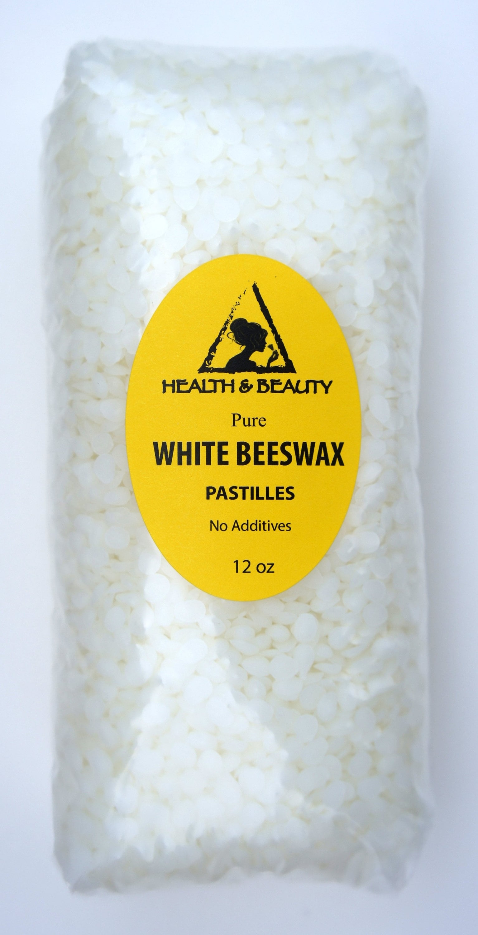 12 Oz WHITE BEESWAX Bees WAX Organic Pastilles Beads Premium Prime Grade A  100% Pure 