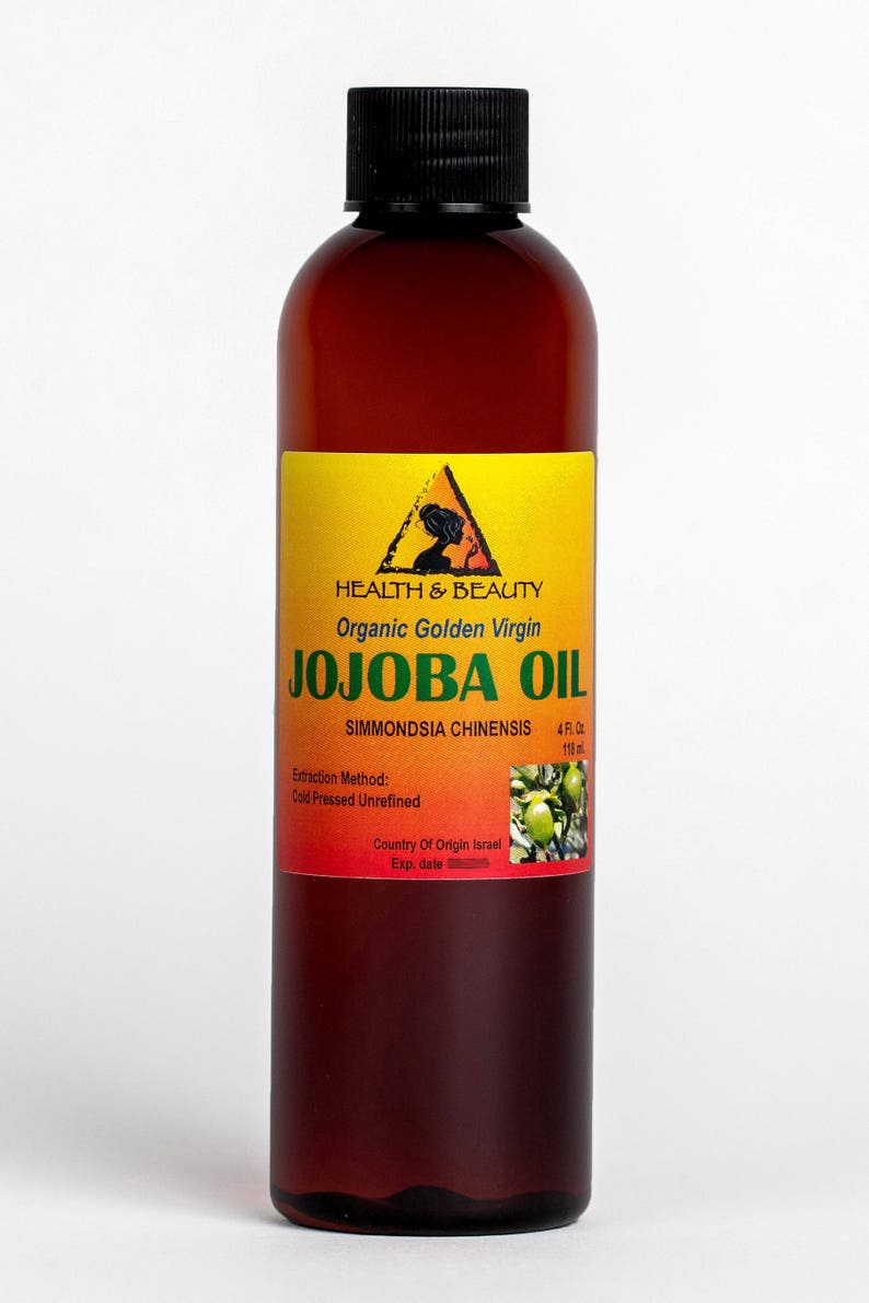 4 oz JOJOBA OIL GOLDEN Organic Carrier Unrefined Cold Pressed Virgin Raw Pure image 6