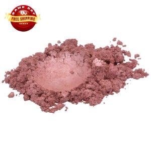 1 oz TIBETIAN OCHRE RED Brown Luxury Mica Colorant Pigment Powder Cosmetic Grade