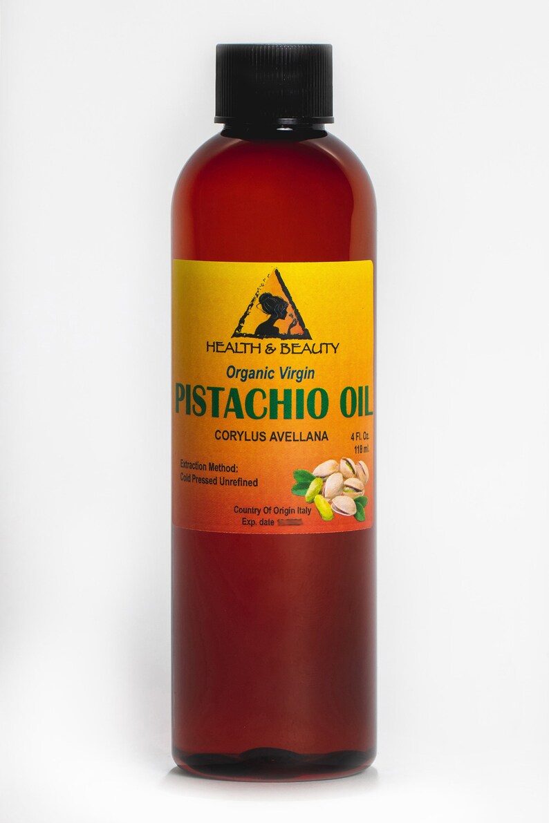 4 Oz PISTACHIO OIL UNREFINED Organic Cold Pressed Fresh Pure Etsy