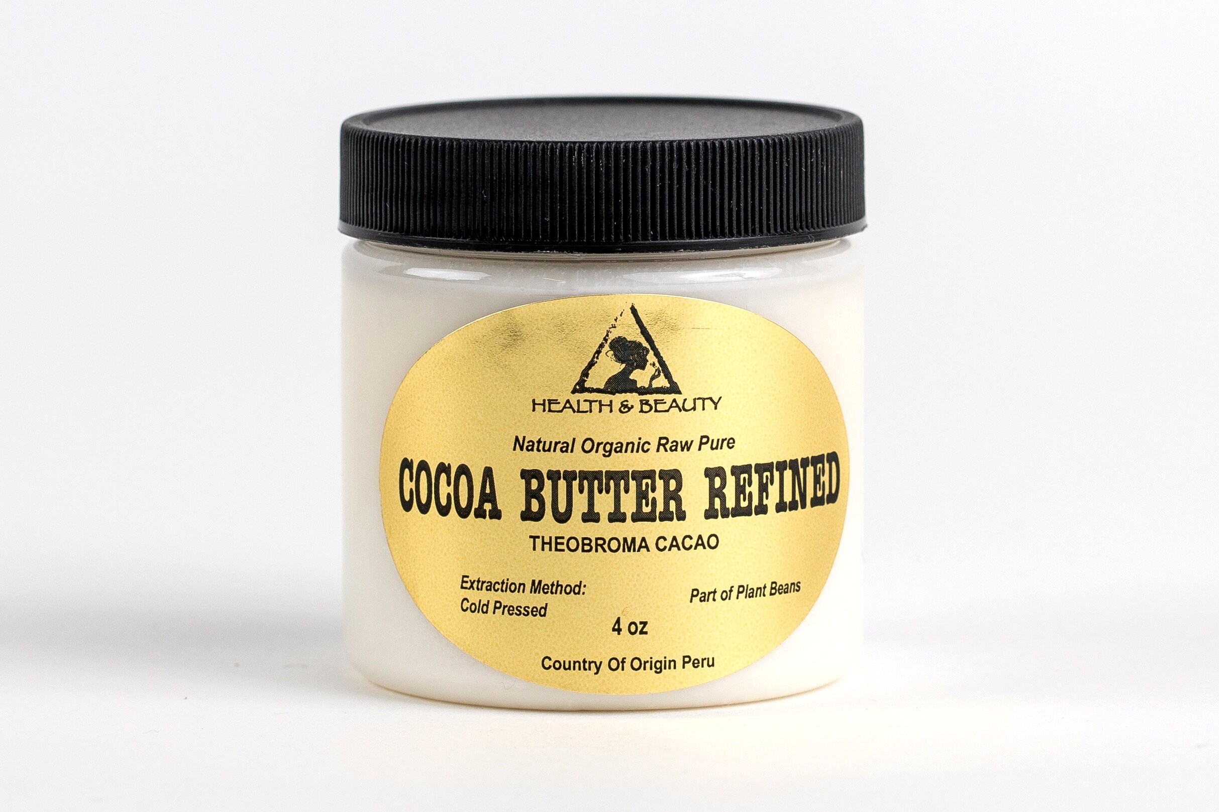 4 Oz COCOA / CACAO BUTTER Ultra Refined Organic Fresh Natural Etsy