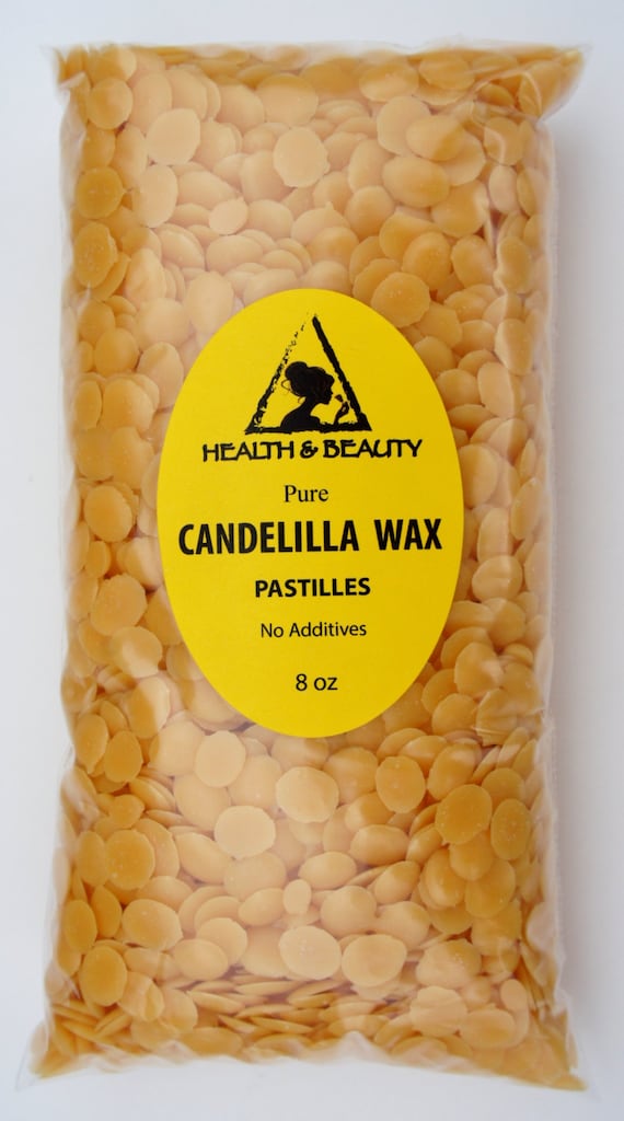 Candelilla wax flakes organic vegan beards pastilles prime 100% pure 10 lb  buy