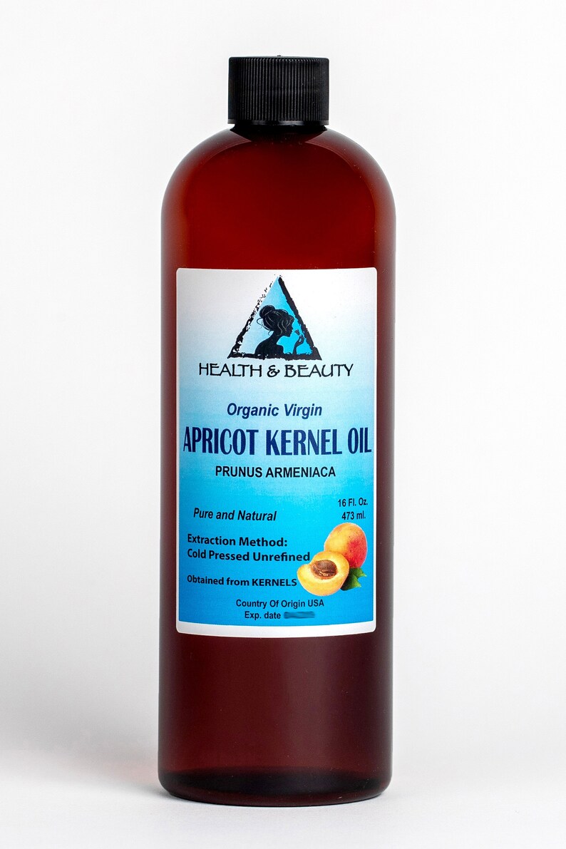 16 Oz APRICOT KERNEL OIL Unrefined Organic Virgin Cold Pressed Etsy