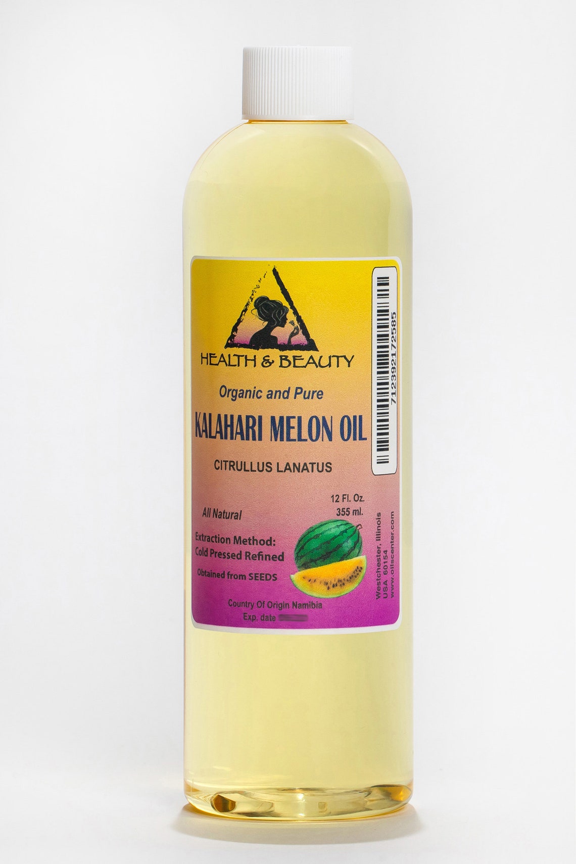 12 oz KALAHARI MELON SEED Oil Refined Organic Cold Pressed Etsy