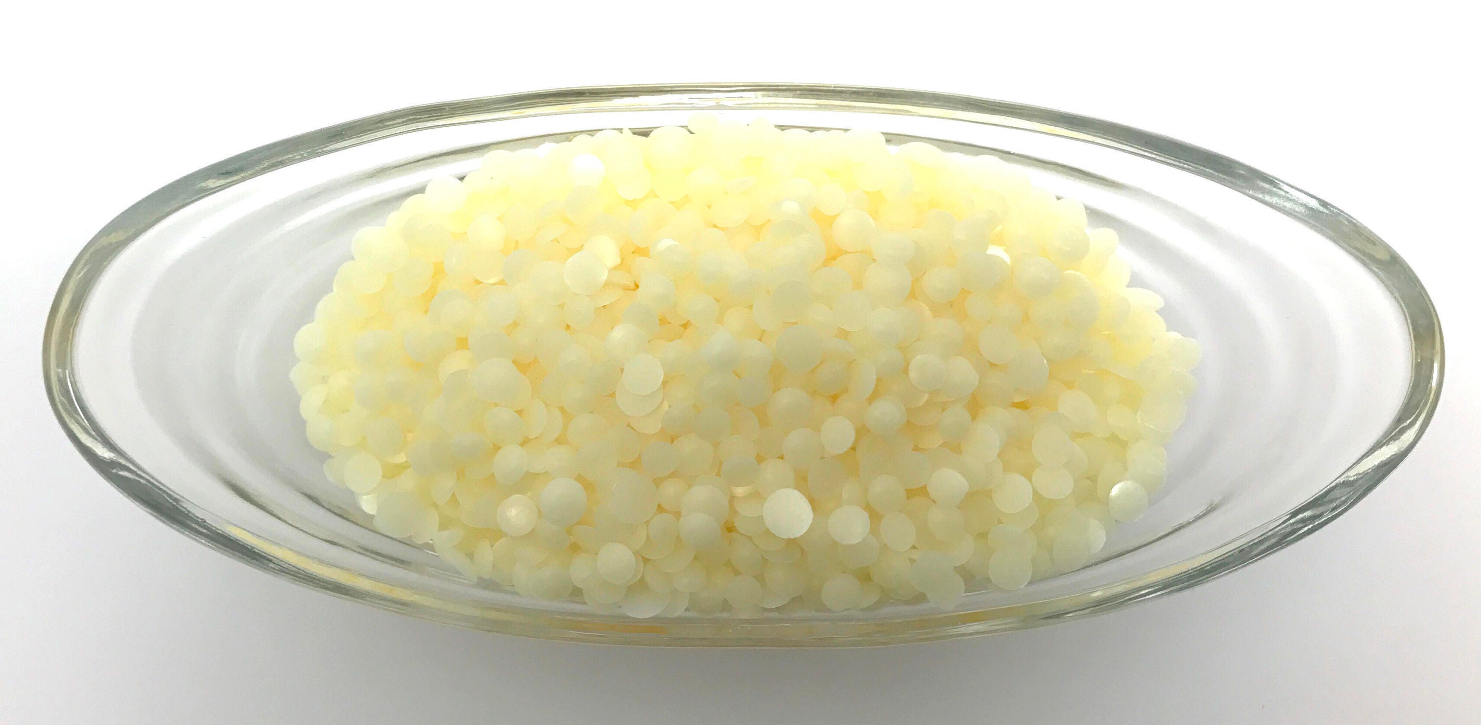 5 Lb Organic Rice Bran Wax Pastilles: Vegan Vegetable Beads - Etsy