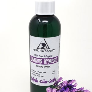 8 oz LAVENDER HYDROSOL ORGANIC Floral Water Pure Natural image 8