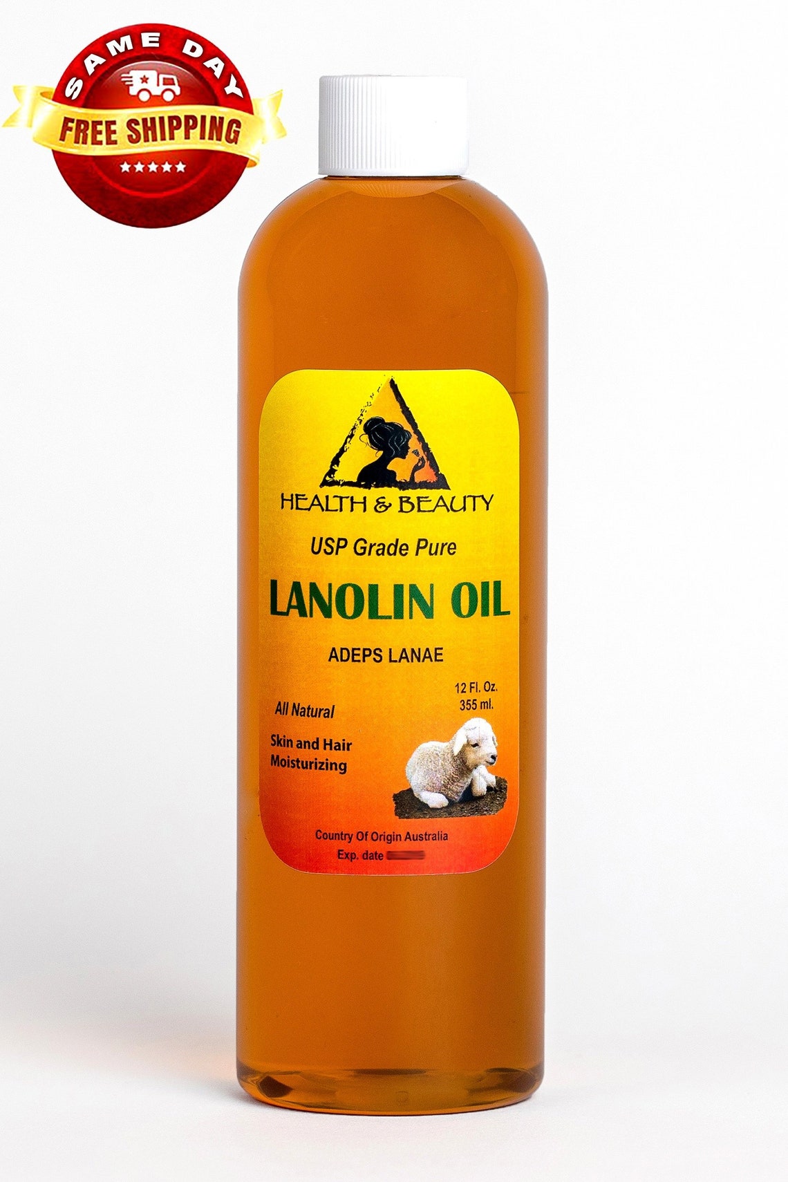 24 Oz LANOLIN OIL USP Grade 100 Pure Skin Hair Moisturizing Etsy