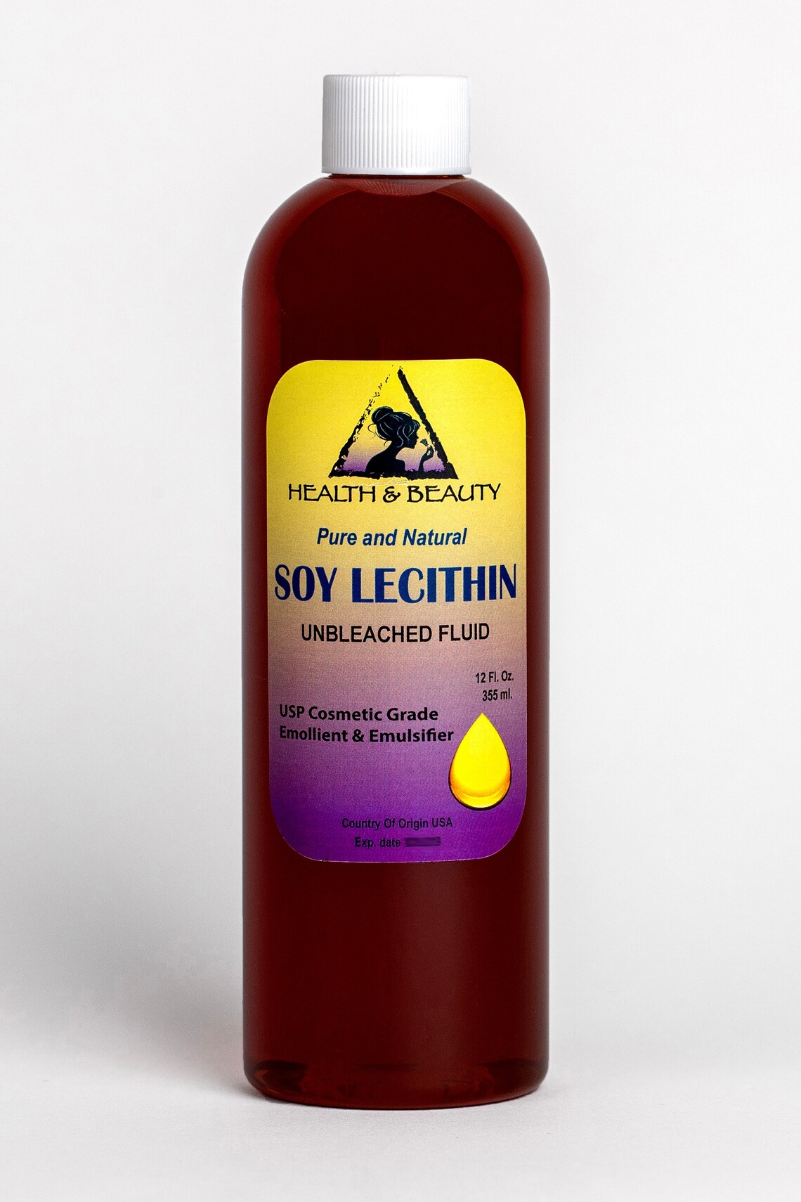 36 oz LECITHIN SOY UNBLEACHED Fluid Liquid Emulsifier Etsy