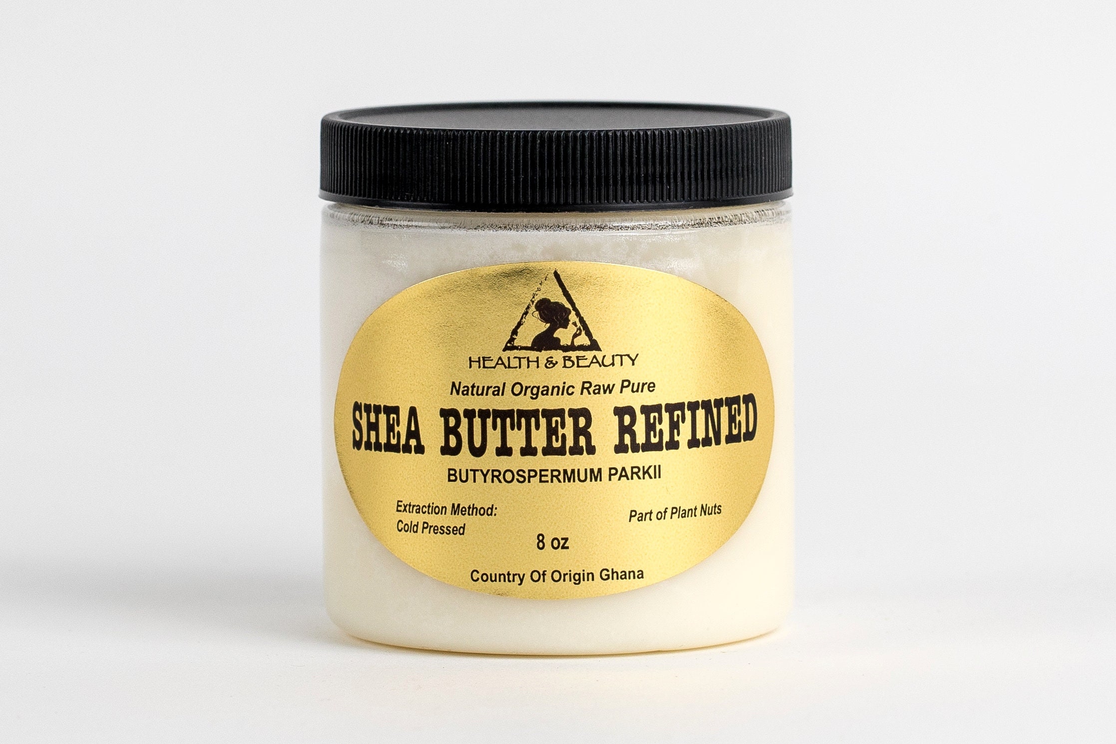 8 oz SHEA BUTTER REFINED Organic Raw Cold Pressed Grade A From Etsy