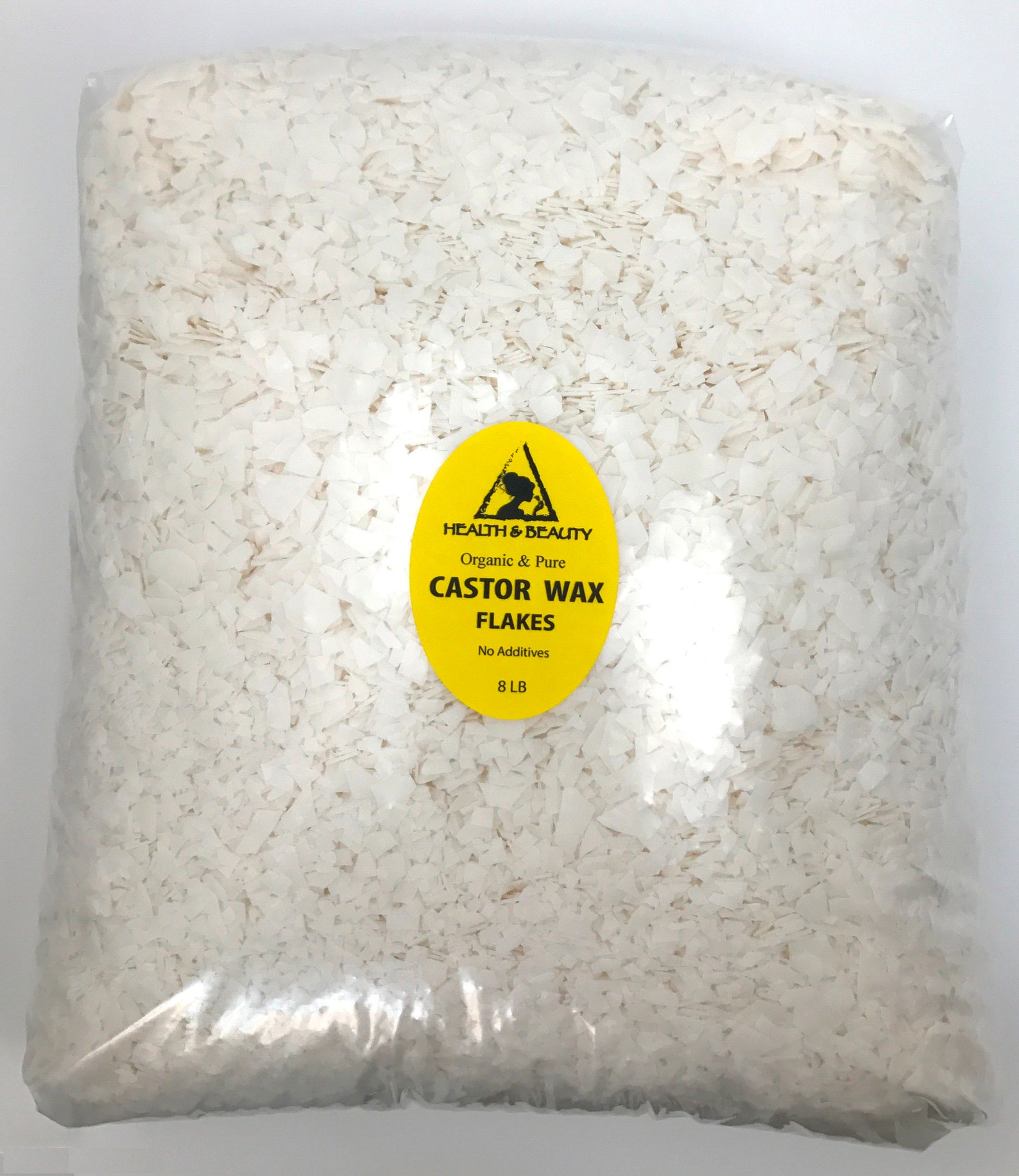 8 Lb CASTOR WAX FLAKES Organic Vegan Pastilles For Candle Etsy.de