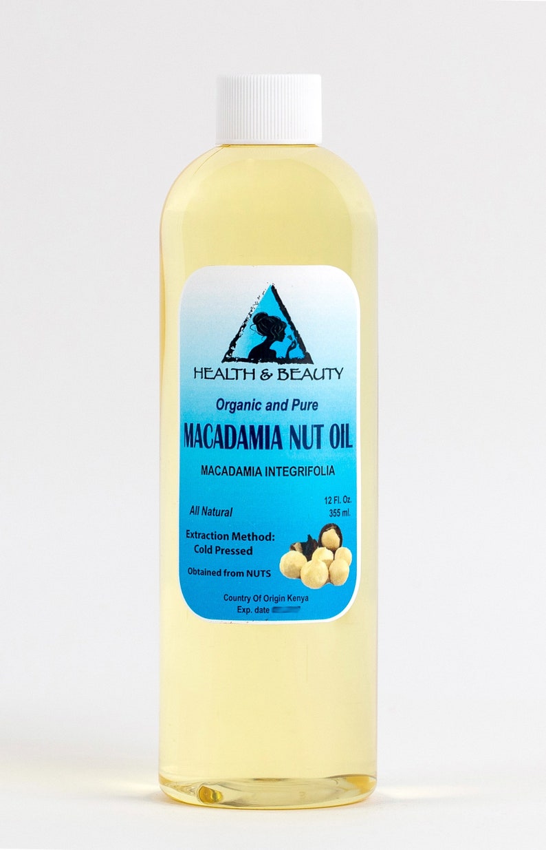 24 Oz MACADAMIA NUT OIL Organic Carrier Cold Pressed 100 Pure Etsy