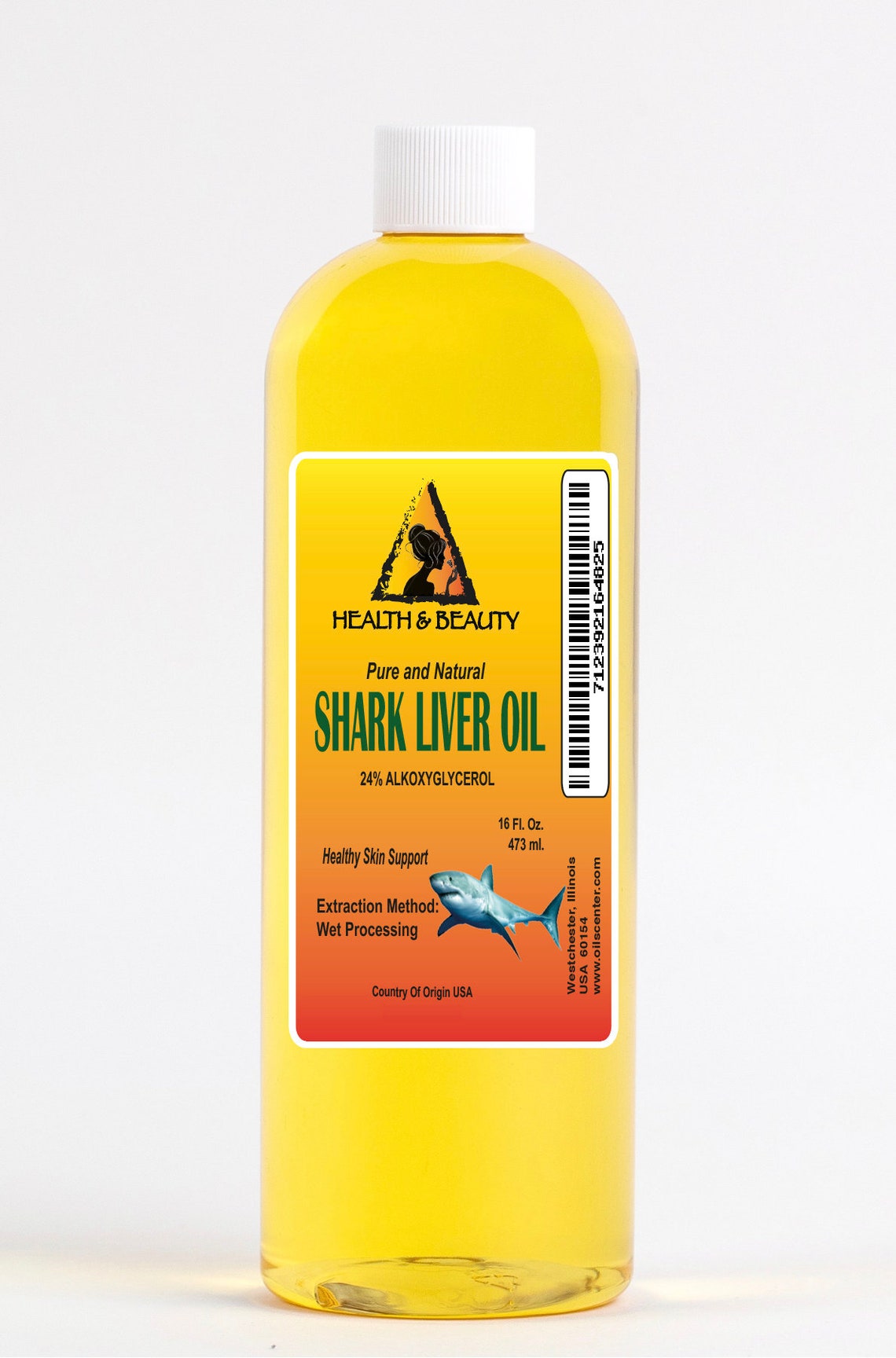 48 oz SHARK LIVER OIL Alkoxyglycerol with Antioxidant All Etsy