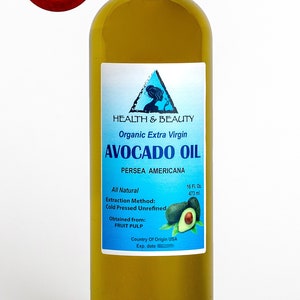 48 oz AVOCADO OIL EXTRA Virgin Organic Unrefined Cold Pressed Raw Premium Quality Natural Pure