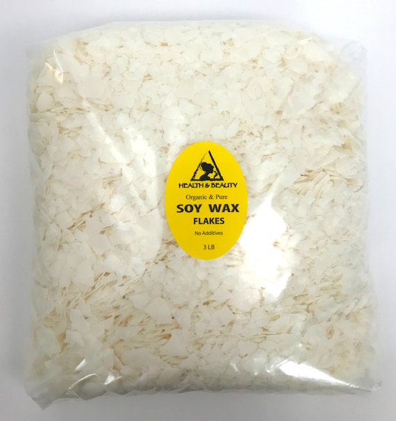 100% Natural SOY WAX 1, 2, 5, 10, 15, 50 Lbs SOY Candle Wax Flakes
