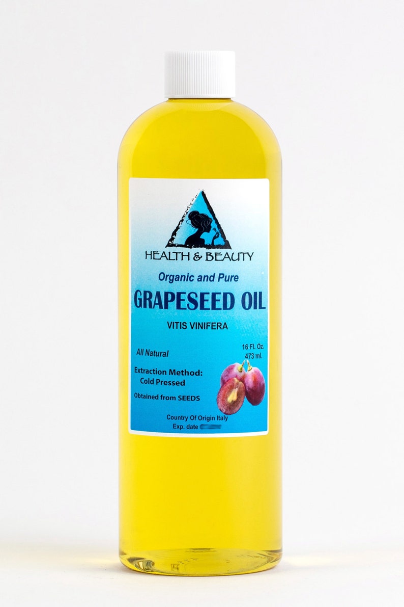 64 Oz GRAPESEED OIL ORGANIC Carrier Cold Pressed 100 Pure Etsy