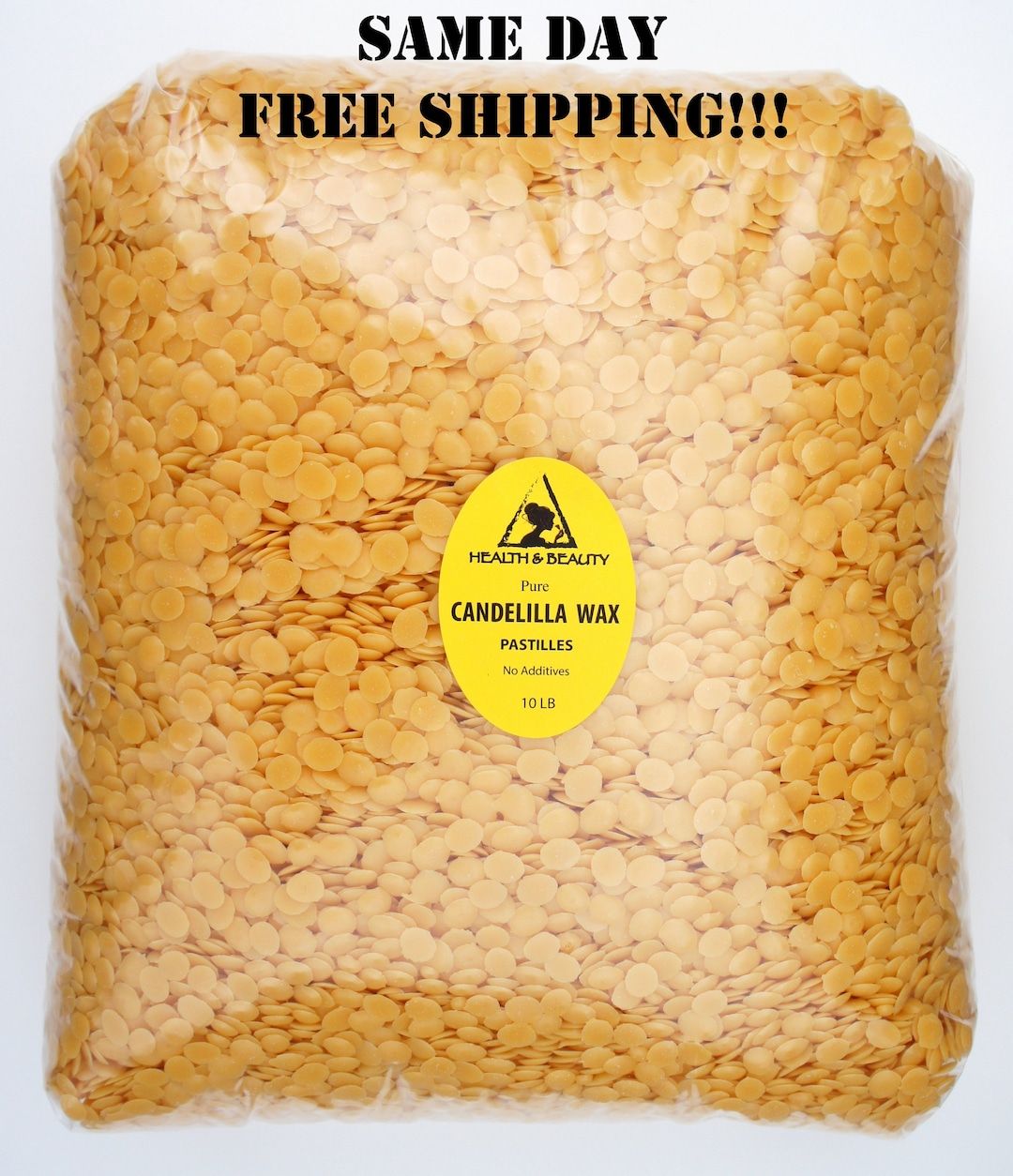 10 Lb Organic Candelilla Wax Flakes: Vegan Pastilles, Grade A - Etsy