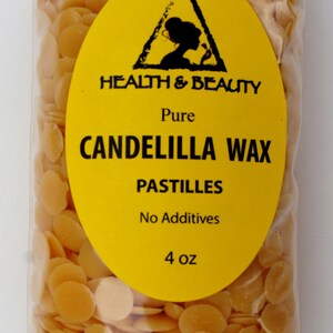 4 Oz Organic Candelilla Wax Flakes: Vegan Pastilles - Etsy