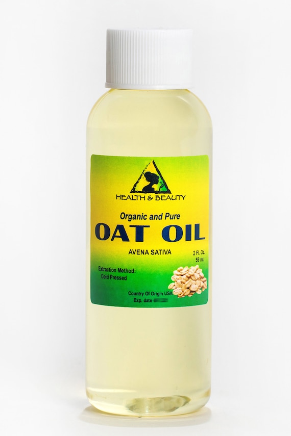 2 Oz Oat Oil Organic Carrier Cold Pressed Natural 100 Pure Etsy