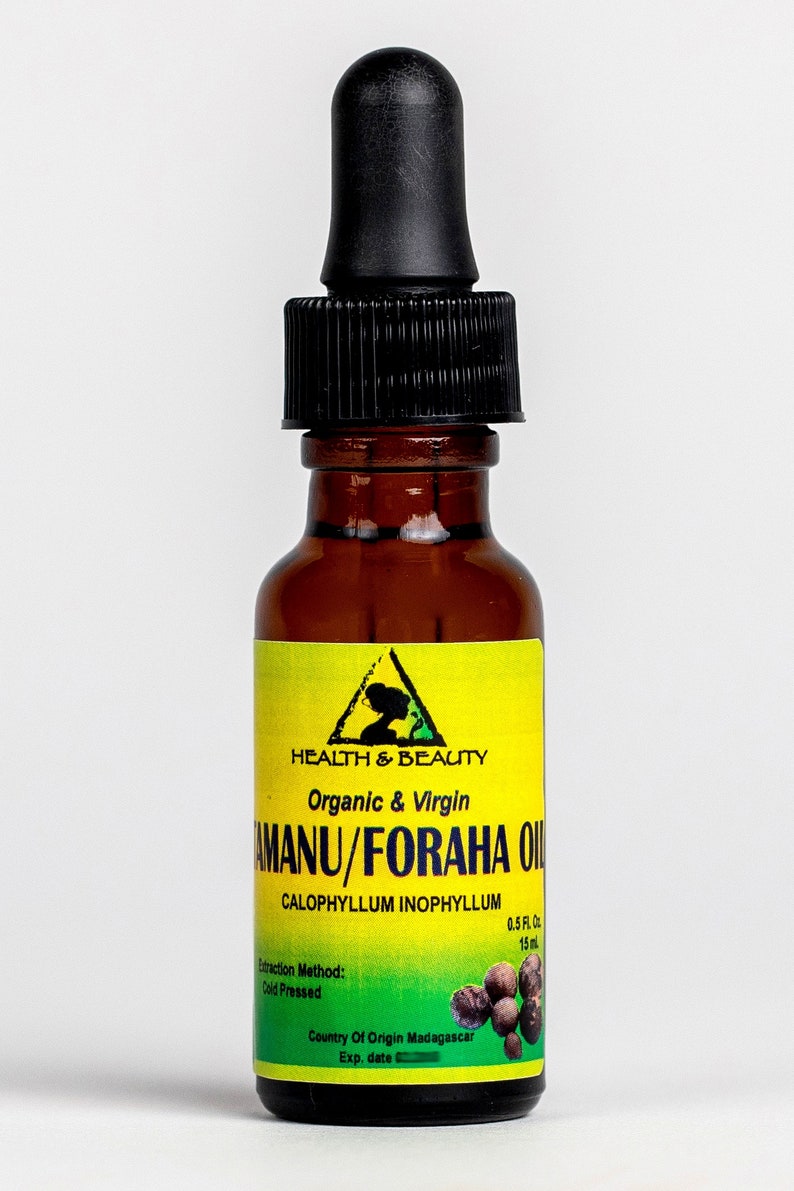 Tamanu Oil, Foraha Oil, Raw, Cold Pressed, Unrefined, Ol