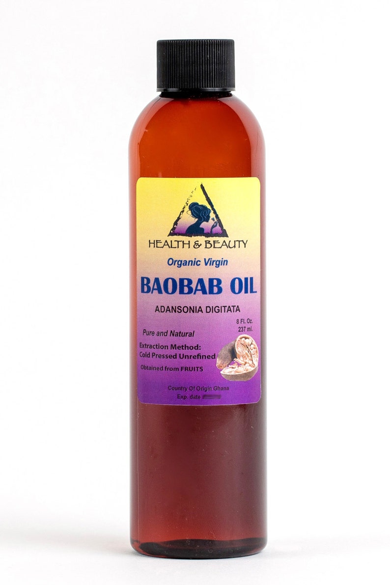 8 oz BAOBAB OIL UNREFINED Organic Extra Virgin Cold Pressed | Etsy