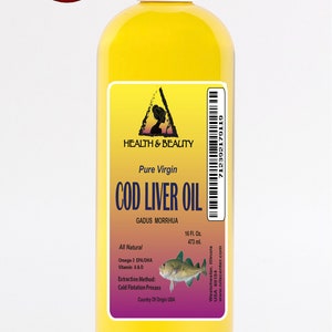 48 oz ARCTIC COD LIVER Oil All Natural 100% Pure in Liquid
