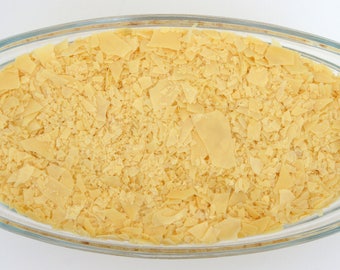 Candelilla wax flakes organic vegan beards pastilles prime 100% pure 12 oz