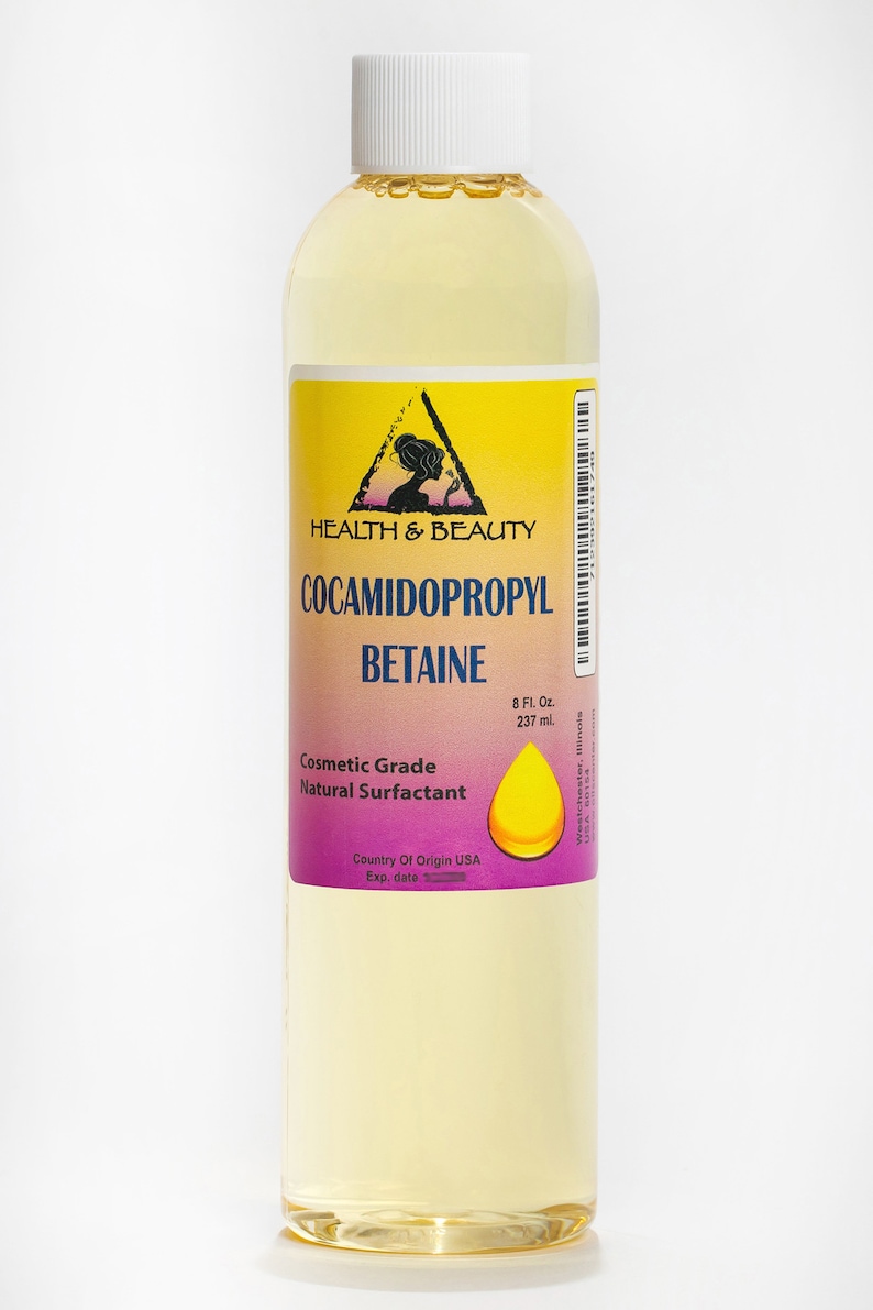 8 oz COCAMIDOPROPYL BETAINE COCO Betaine Natural Surfactant Liquid 100% Pure image 4