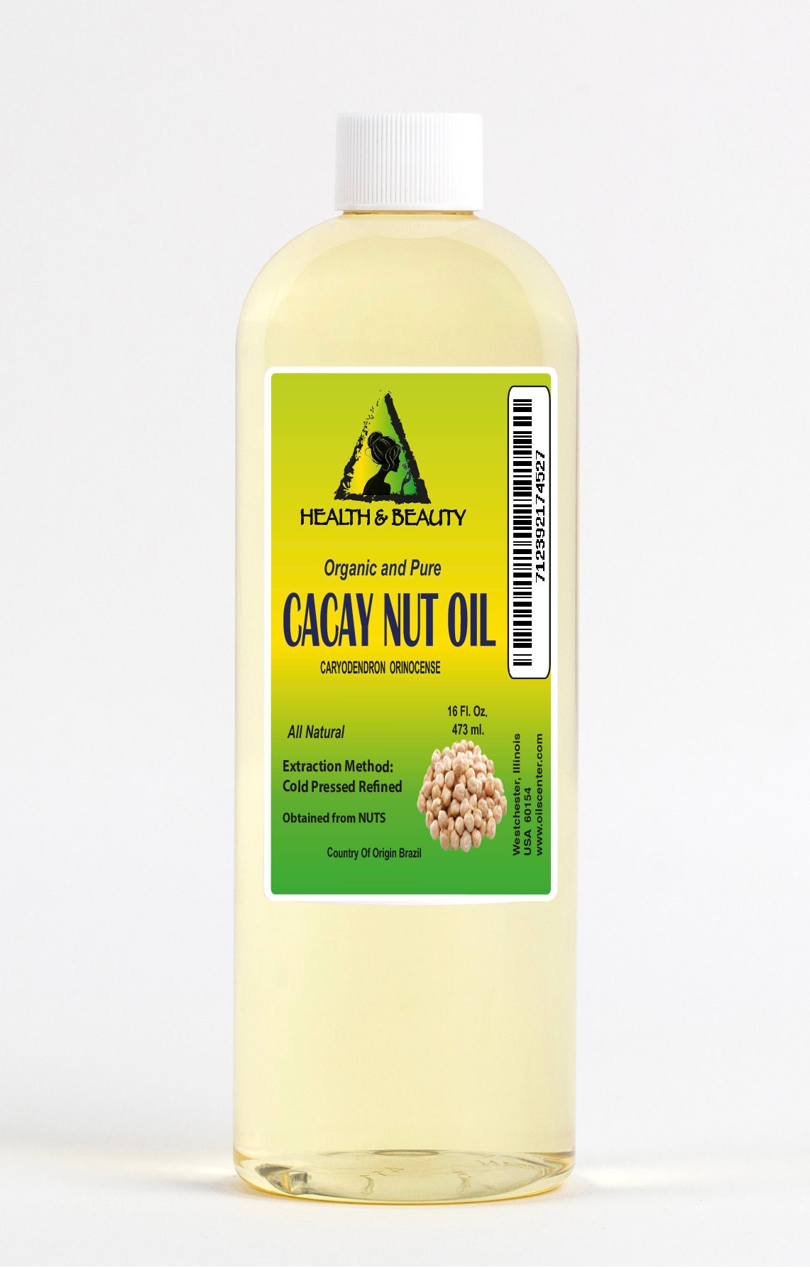 64 oz CACAY NUT / KAHAI Oil Refined Organic Premium Cold | Etsy