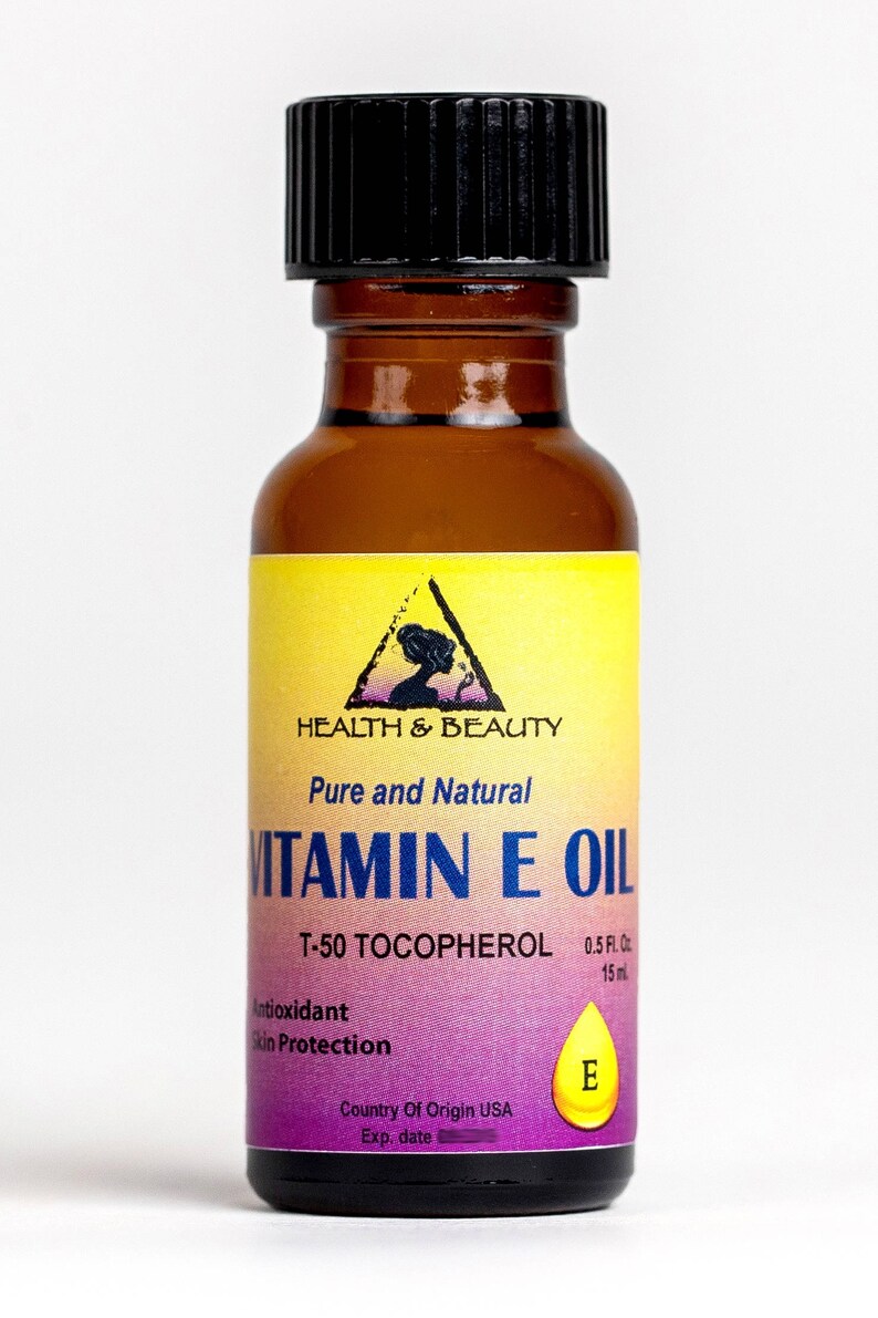0.5 Oz TOCOPHEROL T50 VITAMIN E OIL Anti Aging Natural Etsy