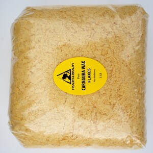 Carnauba wax - T1 organic flakes brazil pastilles beads premium 100% pure 5 lb buy