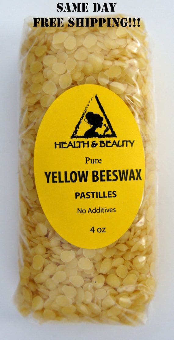 Paraffin Wax - 100% Pure Natural White Pellets Beads Pastilles
